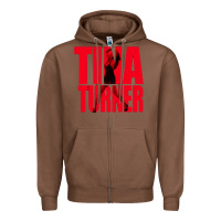 Chestnut tina Zipper Hoodie - linhVisuals