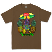 Cacao hello summer pineapples Premium Tee - RanaPortraitStore