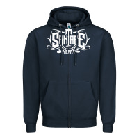 Navy santa fe klan merch santa  , Zipper Hoodie - linhVisuals