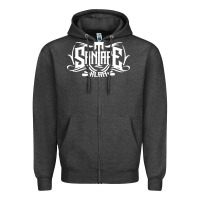 Charcoal Heather santa fe klan merch santa  , Zipper Hoodie - linhVisuals