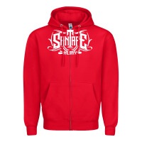 Red santa fe klan merch santa  , Zipper Hoodie - linhVisuals