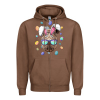 Chestnut rhino easter bunny ears funny easter eggs hunting sweatshirt Zipper Hoodie - linhVisuals