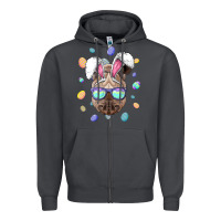 Smoke rhino easter bunny ears funny easter eggs hunting sweatshirt Zipper Hoodie - linhVisuals