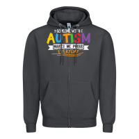 Smoke someone with autism makes me proud Zipper Hoodie - linhVisuals