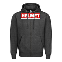 Charcoal Heather Meantime Helmet Zipper Hoodie - linhVisuals
