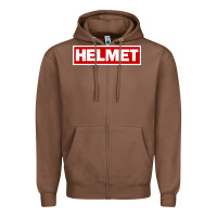 Chestnut Meantime Helmet Zipper Hoodie - linhVisuals