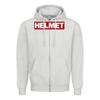 Dove Grey Meantime Helmet Zipper Hoodie - linhVisuals