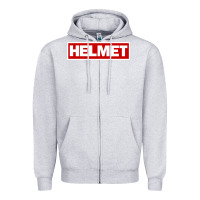 Heather Grey Meantime Helmet Zipper Hoodie - linhVisuals