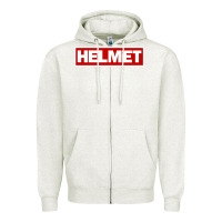 Oatmeal Heather Meantime Helmet Zipper Hoodie - linhVisuals