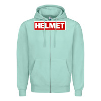 Seafoam Meantime Helmet Zipper Hoodie - linhVisuals