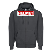 Smoke Meantime Helmet Zipper Hoodie - linhVisuals