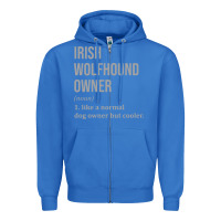 True Royal irish wolfhound dog funny classic Zipper Hoodie - linhVisuals