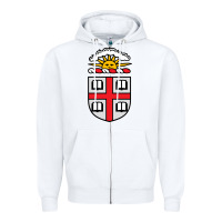 Brown University Coat Of Arms Zipper Hoodie | Teevron