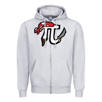 Pi Pirate Zipper Hoodie | Teevron