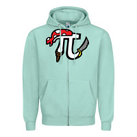 Seafoam pi pirate Zipper Hoodie - linhVisuals