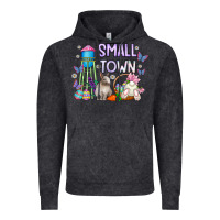 Vintage Black Small Town Easter Day Vintage Hoodie - CowhideDigitalArt