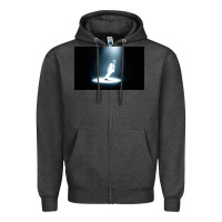 Charcoal Heather Michael Jackson Zipper Hoodie - linhVisuals