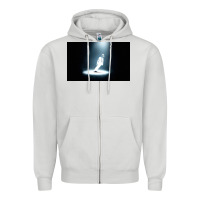 Dove Grey Michael Jackson Zipper Hoodie - linhVisuals