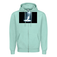 Seafoam Michael Jackson Zipper Hoodie - linhVisuals