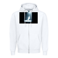 White Michael Jackson Zipper Hoodie - linhVisuals