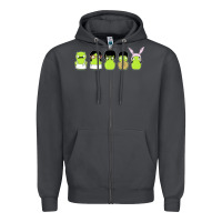 Smoke newbobs burgers Zipper Hoodie - linhVisuals