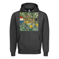 Charcoal Heather the stone roses Zipper Hoodie - linhVisuals