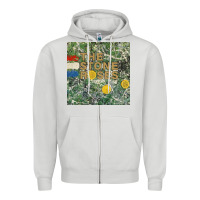 Dove Grey the stone roses Zipper Hoodie - linhVisuals