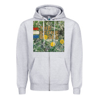Heather Grey the stone roses Zipper Hoodie - linhVisuals
