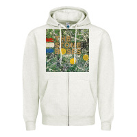 Oatmeal Heather the stone roses Zipper Hoodie - linhVisuals