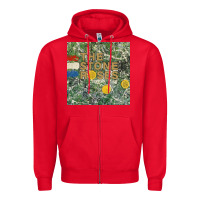 Red the stone roses Zipper Hoodie - linhVisuals