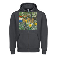 Smoke the stone roses Zipper Hoodie - linhVisuals