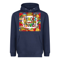 Navy tacos and tequila Heavyweight Hoodie - RanaPortraitStore