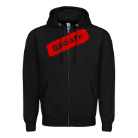 Black update Zipper Hoodie - linhVisuals