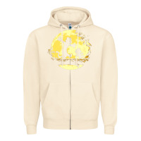 Sandshell newcalvin and hobbes no worries Zipper Hoodie - linhVisuals