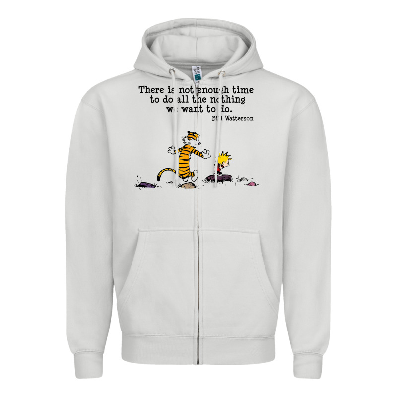 Newcalvin And Hobbes Quote 10 Zipper Hoodie by linhVisuals | Teevron