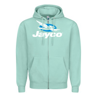 Seafoam Jayco Bicycling Bike Zipper Hoodie - linhVisuals