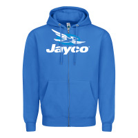 True Royal Jayco Bicycling Bike Zipper Hoodie - linhVisuals