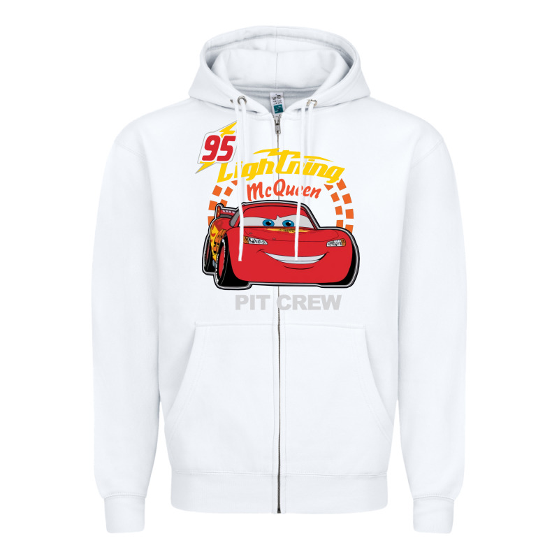Newcars Lightning Mcqueen Zipper Hoodie by linhVisuals | Teevron