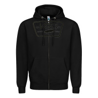 Black newca vans ny Zipper Hoodie - linhVisuals
