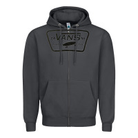Smoke newca vans ny Zipper Hoodie - linhVisuals