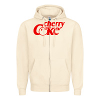 Sandshell newcherry coke Zipper Hoodie - linhVisuals