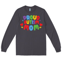 Smoke LIL Autism Mom Long Sleeve Tee - CowhideDigitalArt