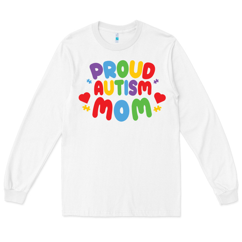 Lil Autism Mom Long Sleeve Tee by CowhideDigitalArt | Teevron