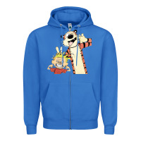 True Royal calvin Zipper Hoodie - linhVisuals