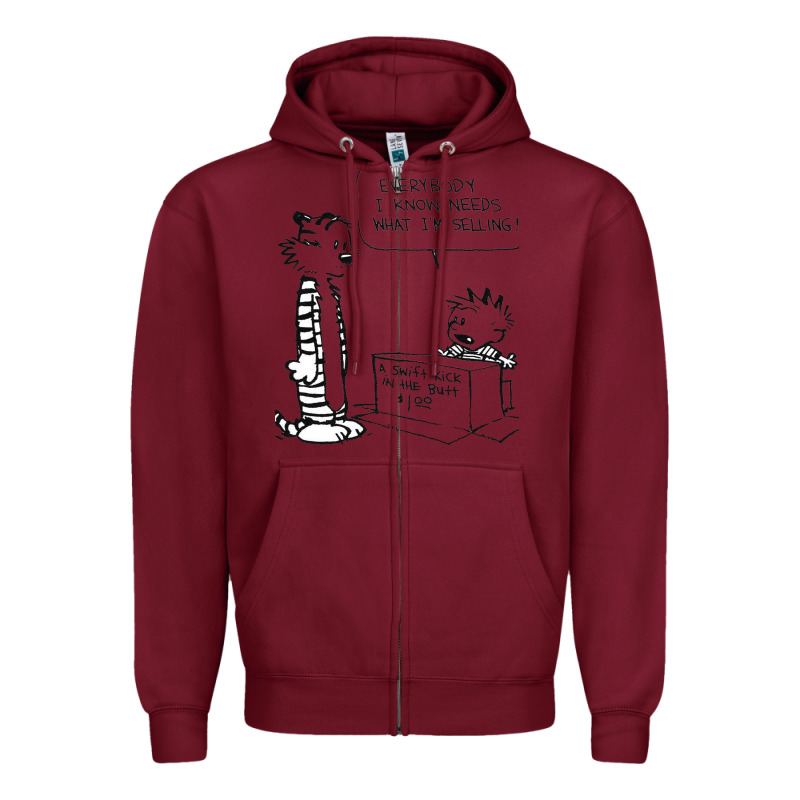 Calvin Zipper Hoodie by linhVisuals | Teevron