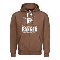 Chestnut walker texas ranger merchandise Zipper Hoodie - linhVisuals
