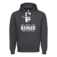 Smoke walker texas ranger merchandise Zipper Hoodie - linhVisuals