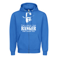 True Royal walker texas ranger merchandise Zipper Hoodie - linhVisuals