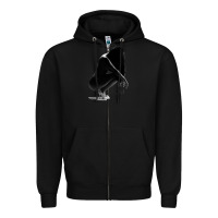 Black K. Michelle Zipper Hoodie - linhVisuals