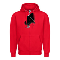 Red K. Michelle Zipper Hoodie - linhVisuals